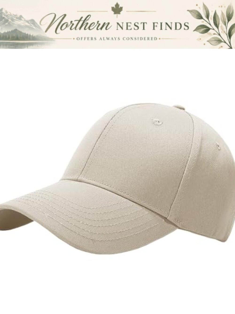 Taeku Adjustable Cotton Baseball Cap Dad Hat Sun Protection